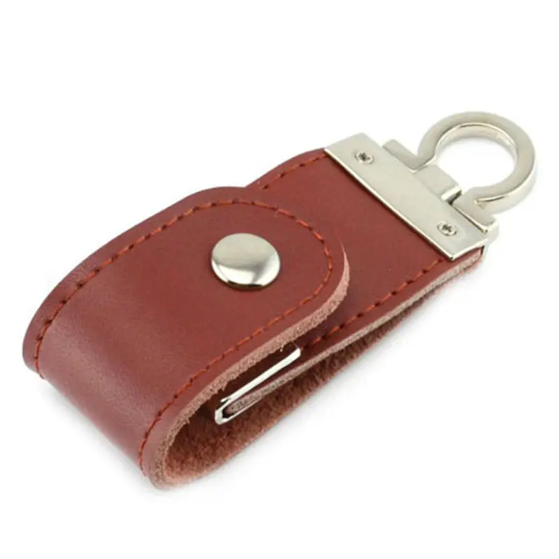 Creative Metallic Leather Usb Flash Drive 4Gb