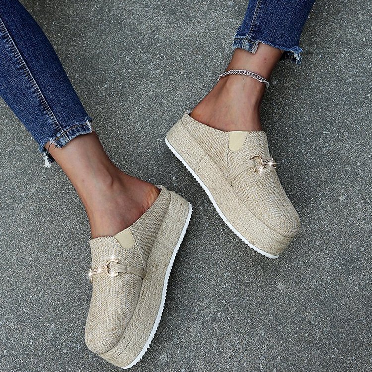 Fashion Women Thick Bottom Flats