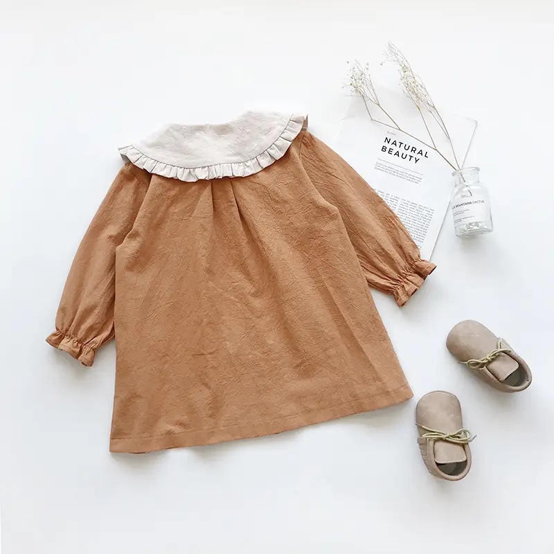 Spring And Autumn Fashion Girl Dress