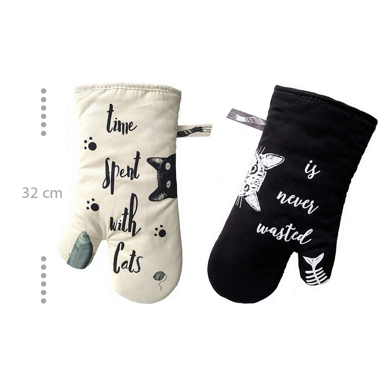 Title 2, Cute Oven Gloves Anti Scalding Thickened Specia...