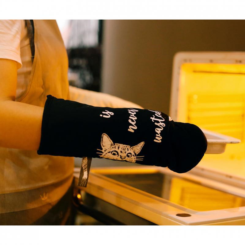 Cute Oven Gloves Anti Scalding Thickened Special Baking Gloves