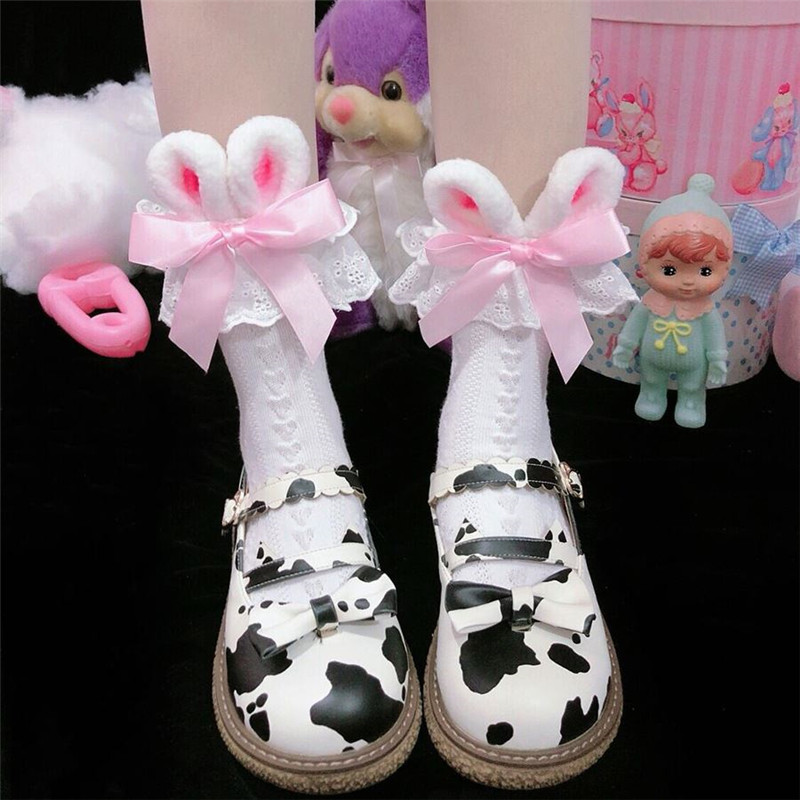 Title 4, Socks Cute Three-dimensional Bunny Ears Socks