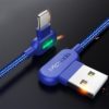 Double-Sided Elbow Mobile Gaming Charging Cable with LED Light - 第 5/6 張圖片
