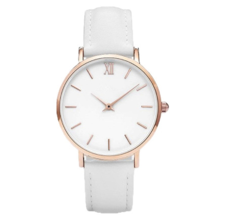 Quartz Watch with Faux Leather Strap, picture 5 of 8