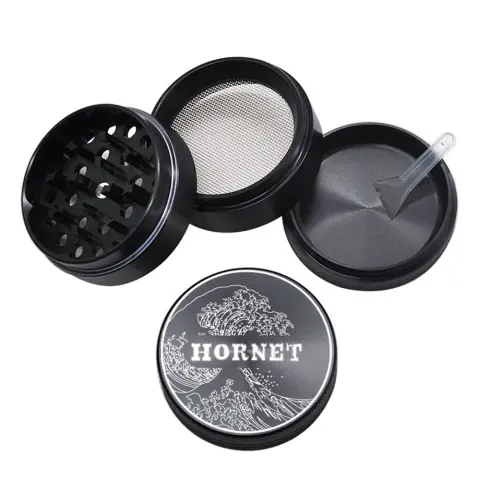 50mm Four-layer Aluminum Alloy Smoke Grinder Metal