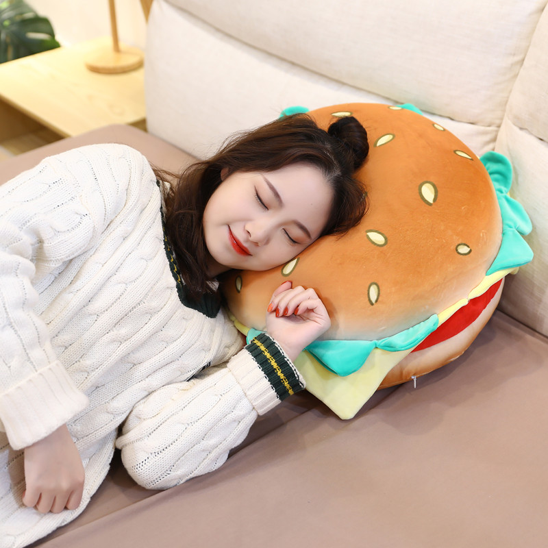Creative Simulation Hamburger Pillow
