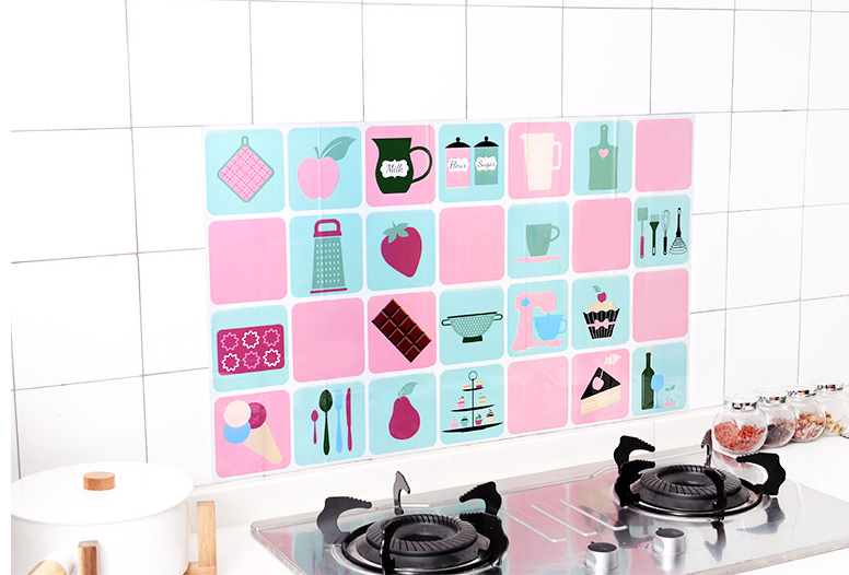 Title 5, Kitchen Anti-Smoke Stickers For Self-Adhesive C...