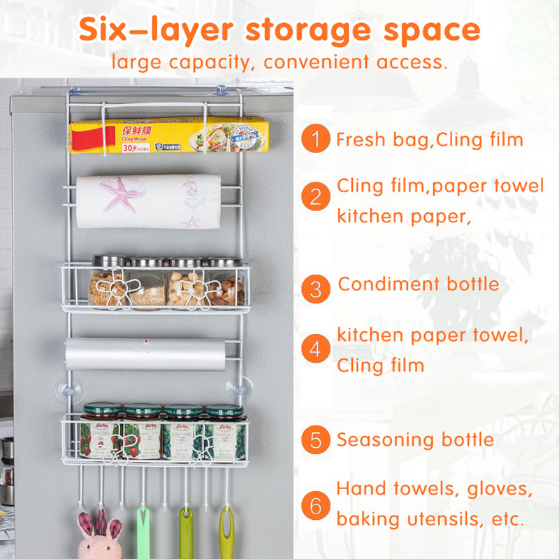 Title 7, Multifunctional Refrigerator Side Frame, Multi-...