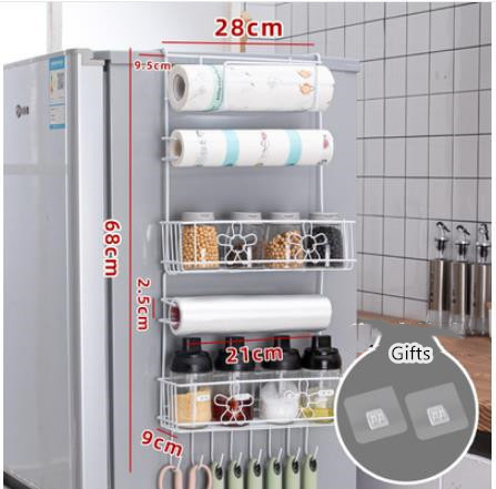 Title 9, Multifunctional Refrigerator Side Frame, Multi-...