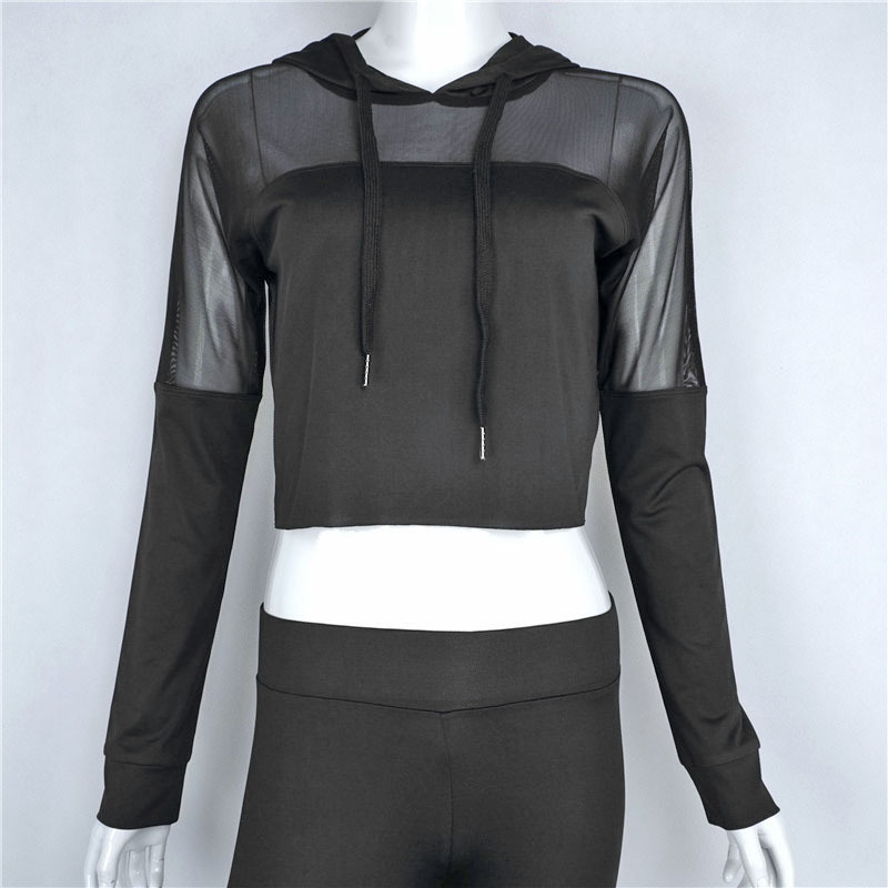 New Yoga Wear Women'S Mesh Hollow Breathable Tight Peach Buttocks Fitness Pants