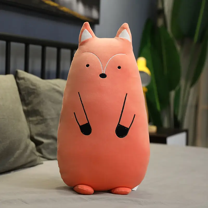 Cartoon Animal Plush Toy Doll Doll Wholesale Long Strip Sleeping Pillow