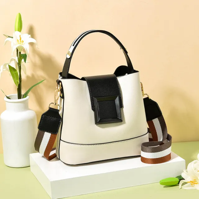 Popular Women'S New Fashion Handbag Personality Trend Women'S One Shoulder Messenger Bag White - Shop at LoveMi
