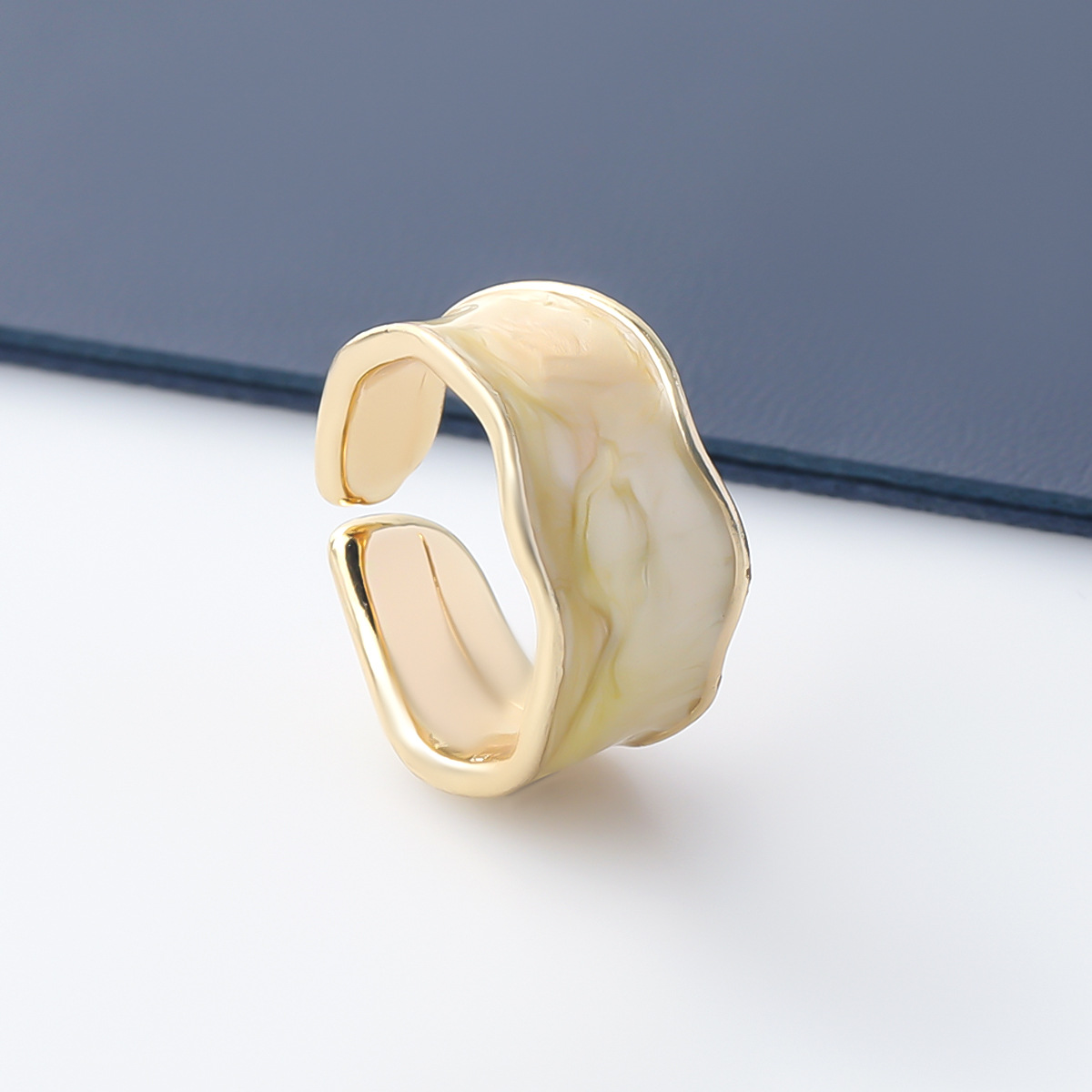 Fashion Retro Simple Alloy Drip Ring