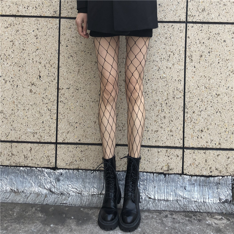 Title 5, Super Thin Sexy Lace Fishnet Socks