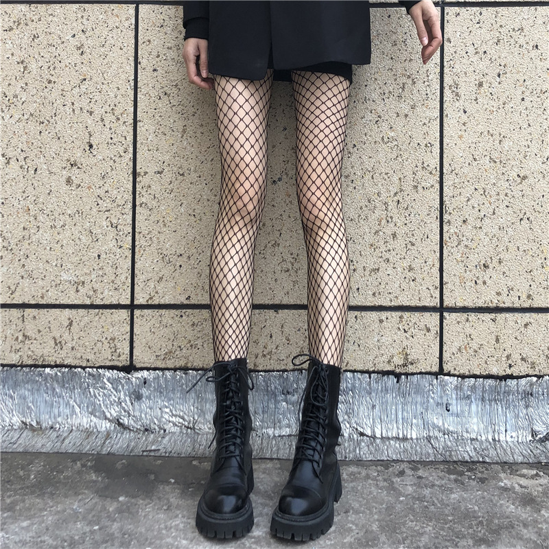 Title 7, Super Thin Sexy Lace Fishnet Socks