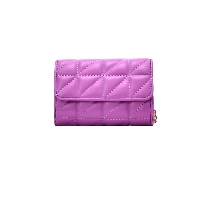 Embroidered thread chain shoulder messenger bag Red - Shop at LoveMi