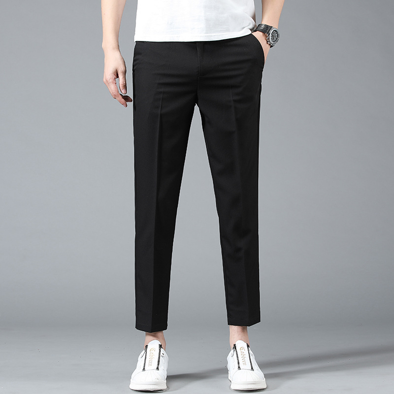 Title 5, Ice Silk Heren Broek Dunne Casual Broeken Heren...