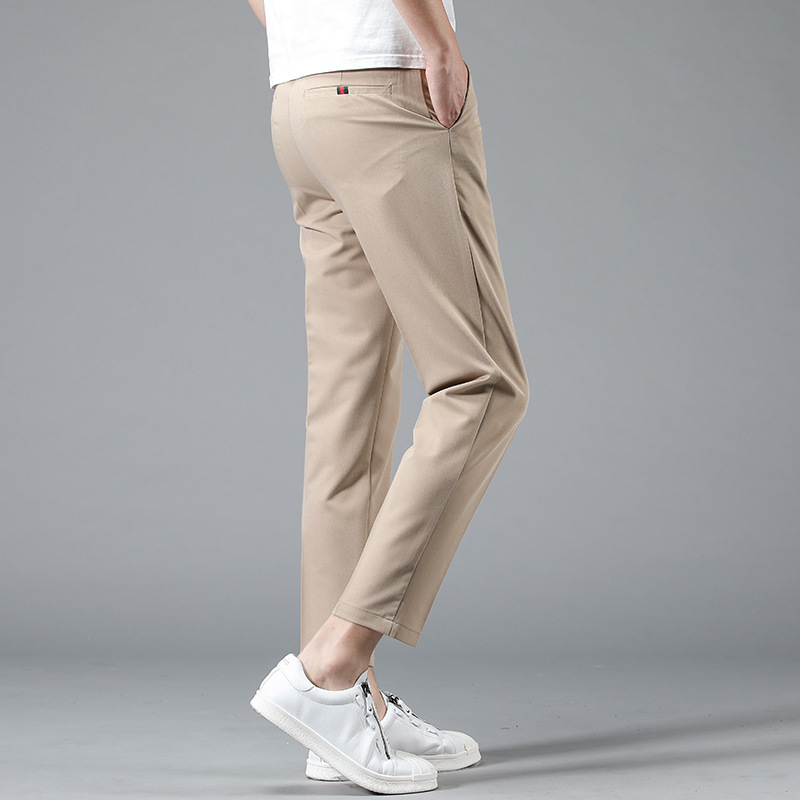 Title 4, Ice Silk Mens Trousers Thin Casual Pants Mens...