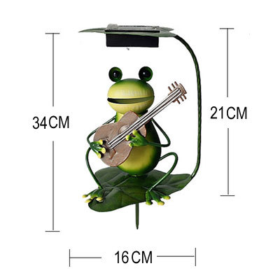 Frog playing guitar