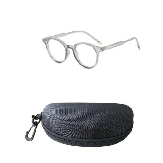 The New Anti Blue Light Flat Glasses Fashion Round Flat Glasses Trend The Same Glasses C Set - Shop at LoveMi