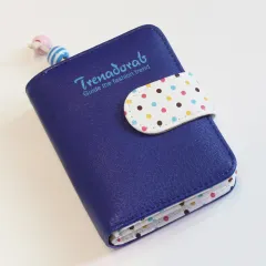 Girls Mini Coin Purse Clutch Cartoon Bag - Blue - View 1