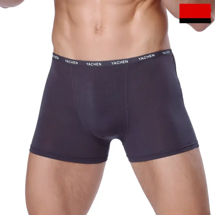 Men's Underwear Boxer Briefs Bamboo Fiber Modal