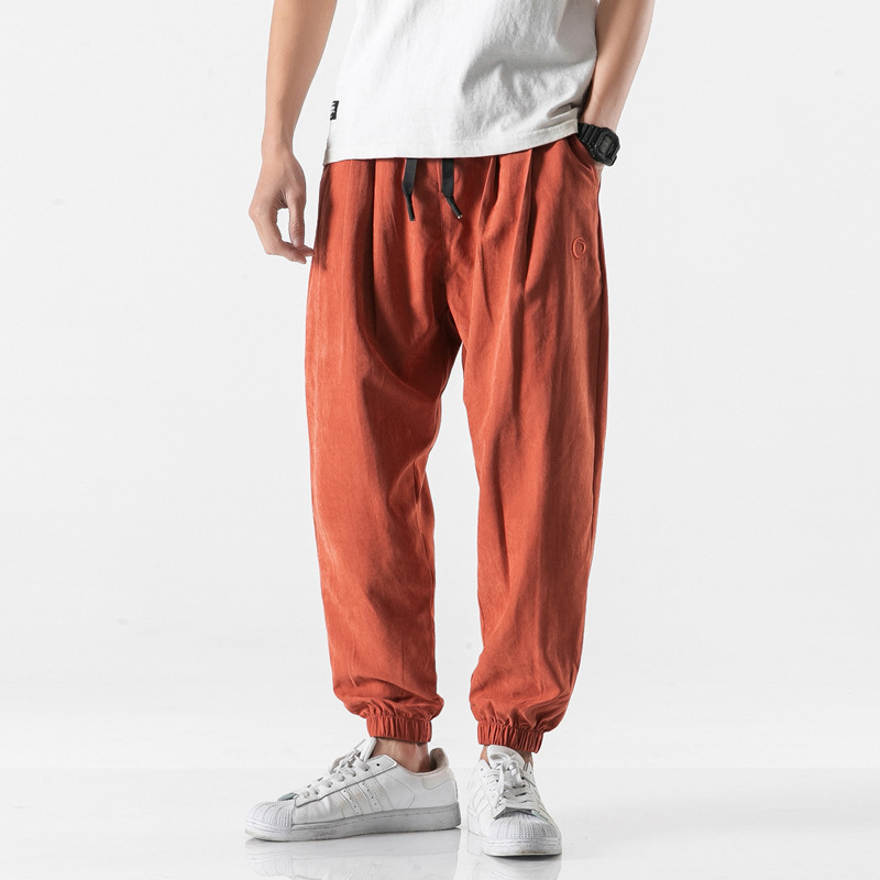 Title 4, Pantaloni Uomo Gamba Dritta Casual Trousers Spo...