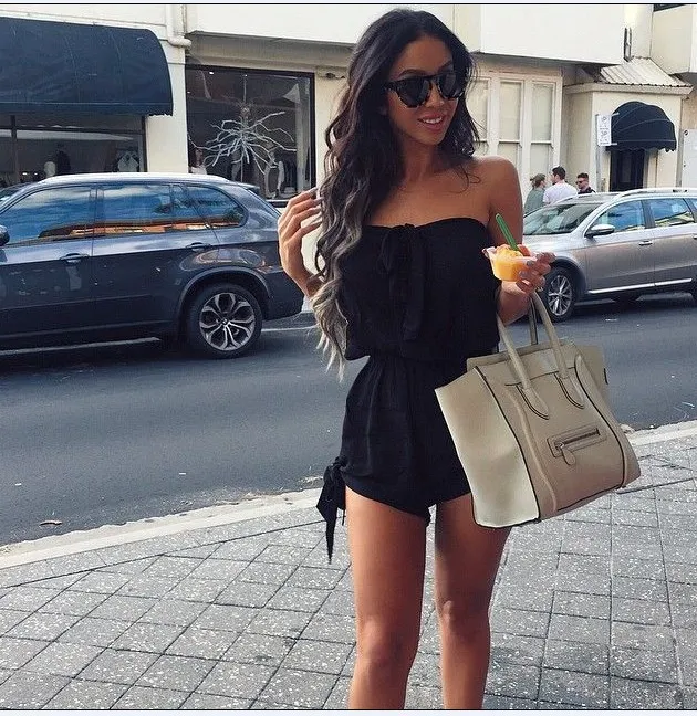 Comfortable Casual Beach Swimming Dress Black - Shop at LoveMi