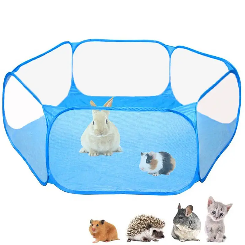 Portable Small Animal Playpen Folding Outdoor Indoor