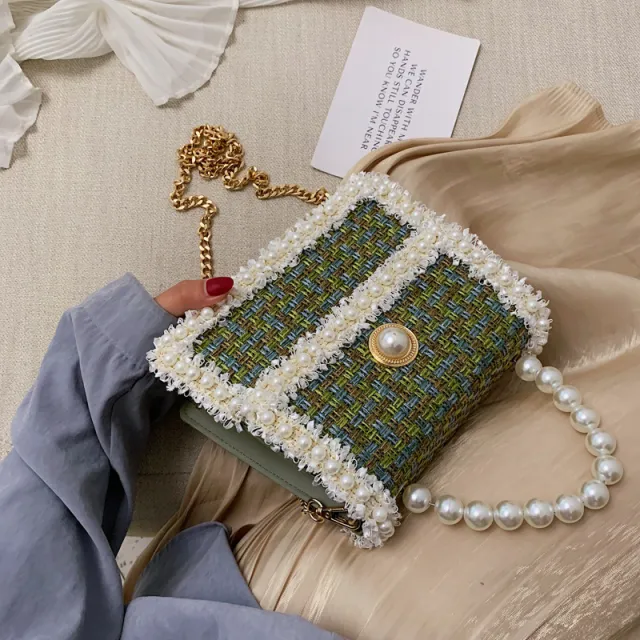 Chain Bag Personalized Girl Messenger Bag Leisure Shoulder Green - Shop at LoveMi