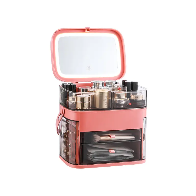 Cosmetic Storage Box, Net Celebrity Desktop, Large-Capacity