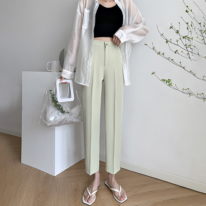 Title 2, New Style Trousers, Drape, Straight, Loose, Hi...