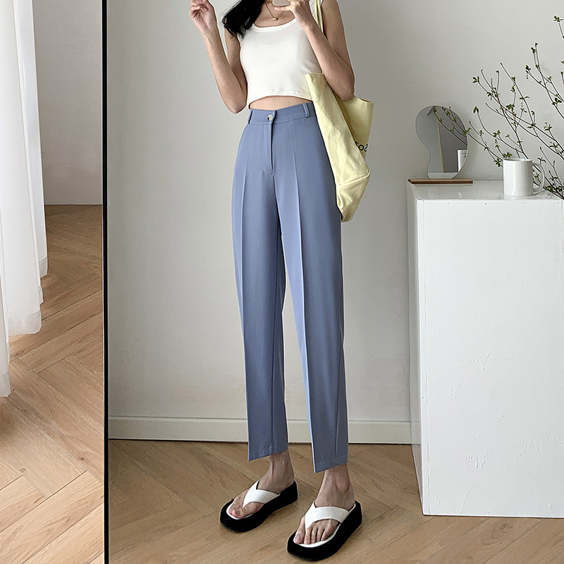 Title 3, New Style Trousers, Drape, Straight, Loose, Hi...