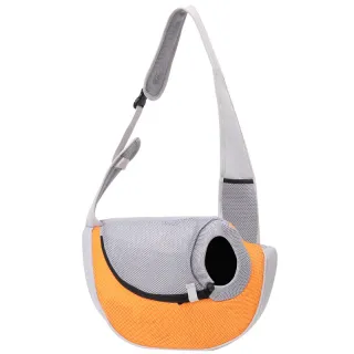 Fashionable And Convenient Pet Shoulder Bag - Orange
