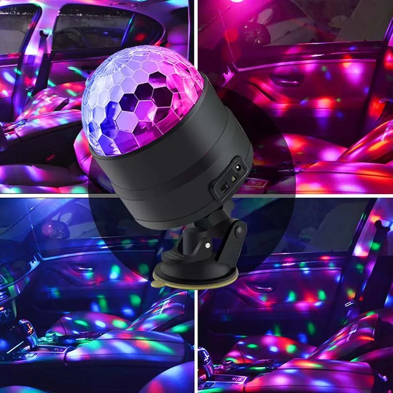 Car Interior Usb Atmosphere Light Star Sky