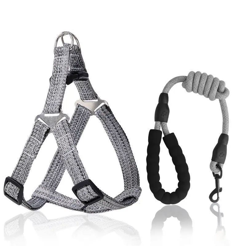 Explosion-proof Dog Traction Rope Retractable Harness Dog Walking