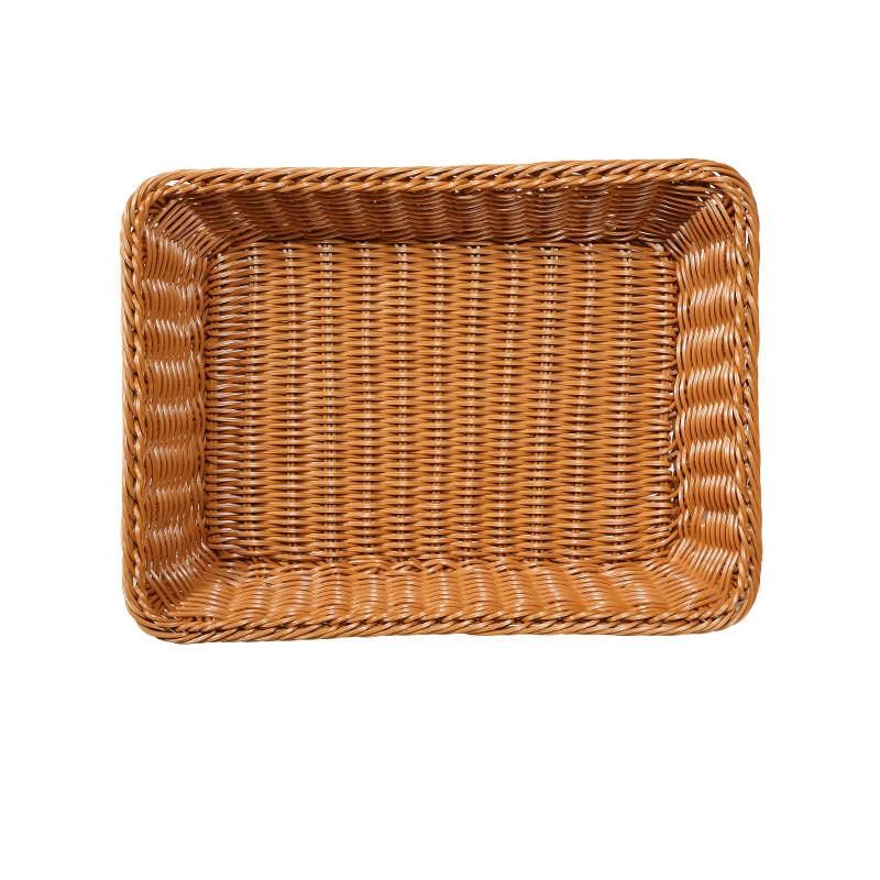 Title 3, Plastic Hand-Woven Supermarket Snack Storage Ba...