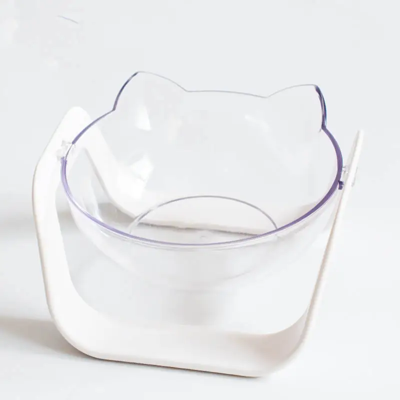 Home Simple Protection Cervical Spine Tilted Cat Bowl