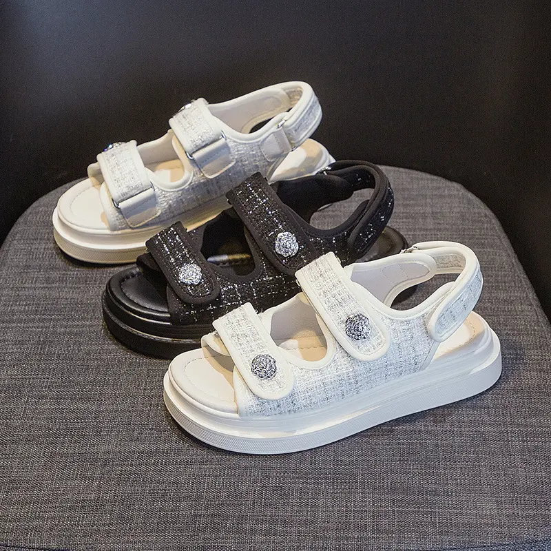 Sports Daddy Sandals Casual Flat All-match Tide Platform Shoes