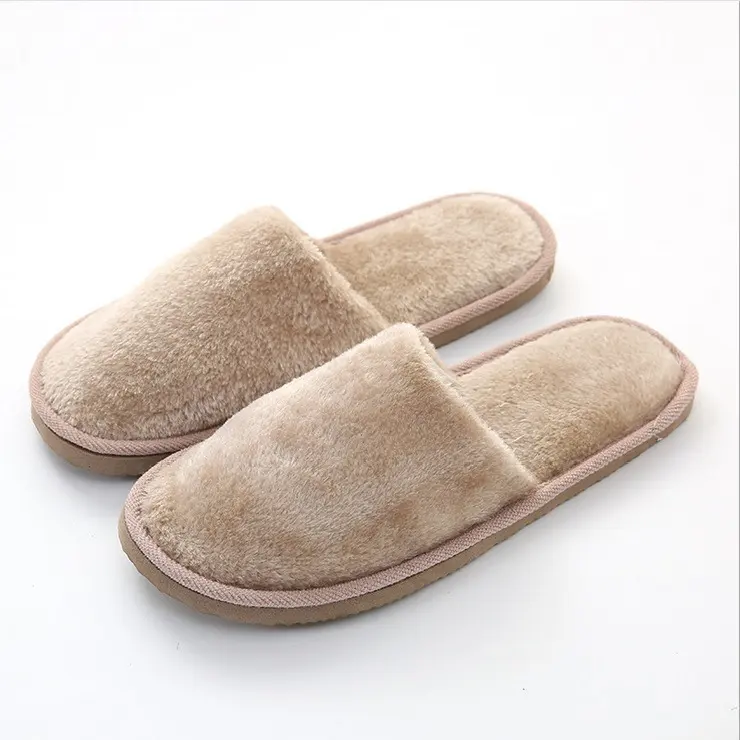 Thick Plush Slippers for Autumn and Winter