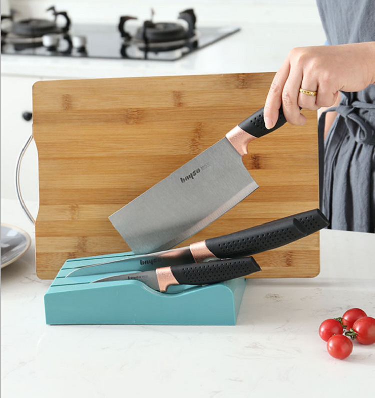 Household Storage Chopping Board Kitchen Knife Rack