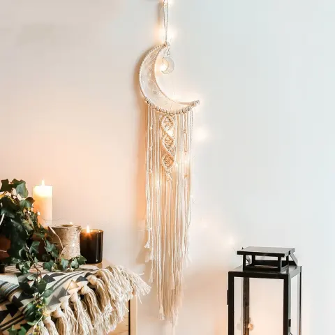 Homestay Style Wall Decoration Pendants Stars and Moon Creative