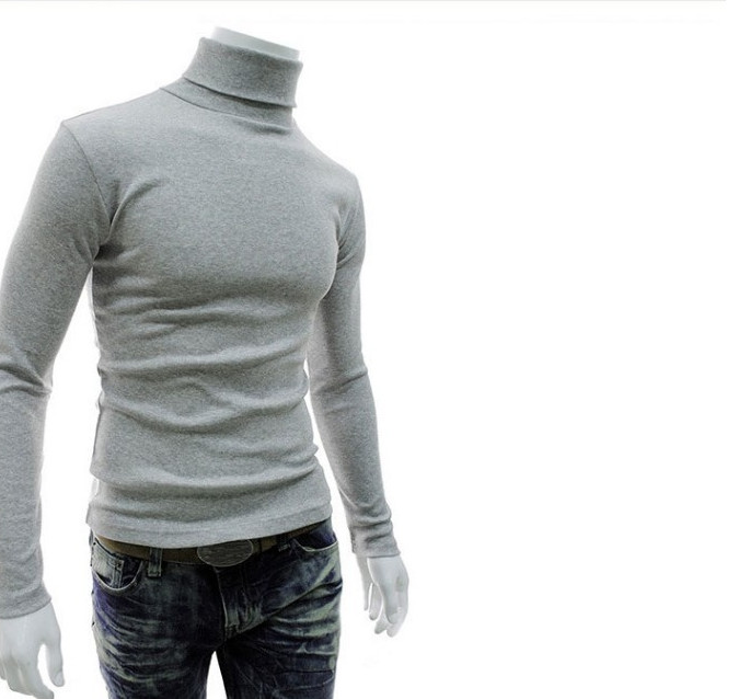 Turtleneck Fleece Slim Bottoming Shirt