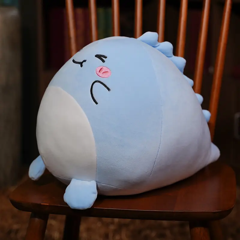 Soft Fat Wood Dinosaur Doll Plush Toy Dinosaur Doll Children's Holiday Gift