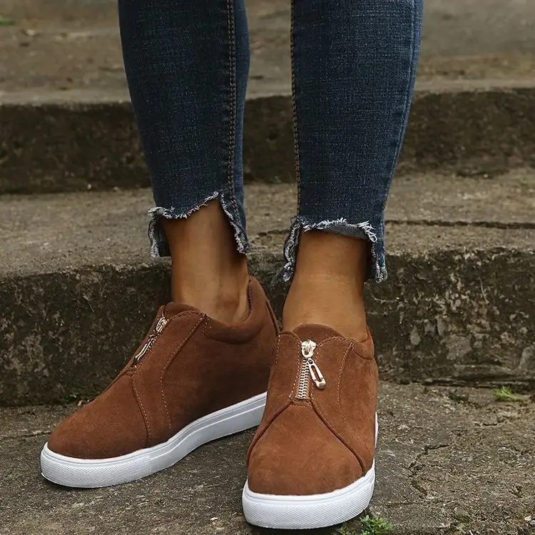 Casual Women'S Shoes Trend Flat-Bottomed Large Size Wild Fashion