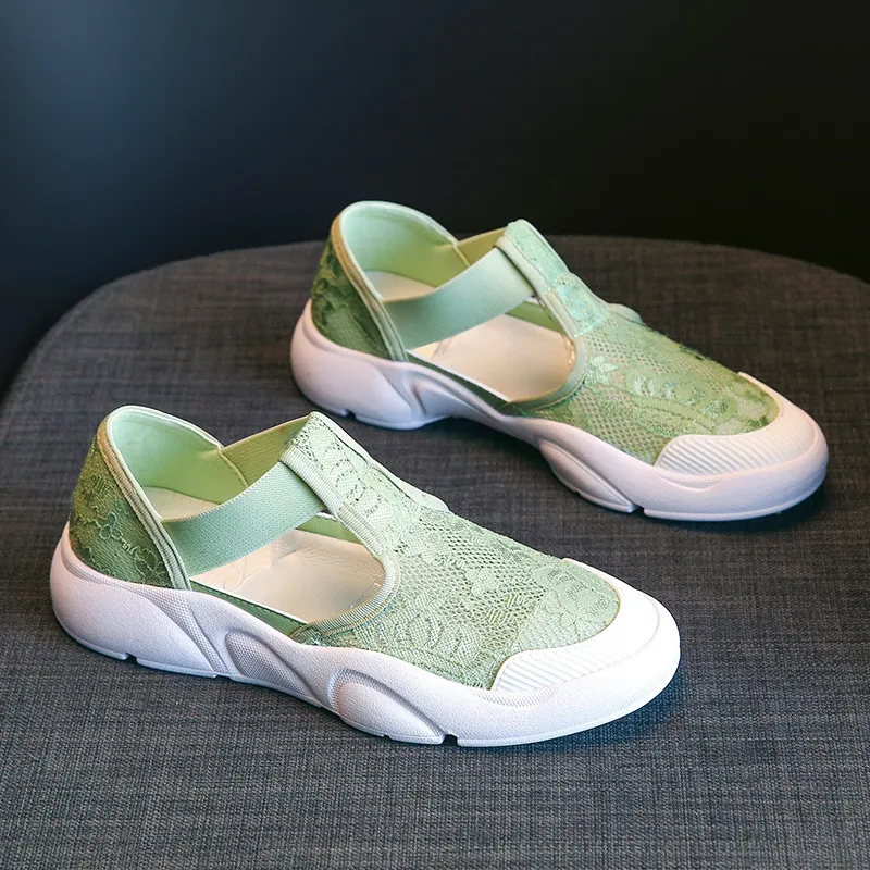 Fisherman Sandal Women'S Summer Muffin Platform Breathable Casual Flat Fisherman Shoe Women - Green