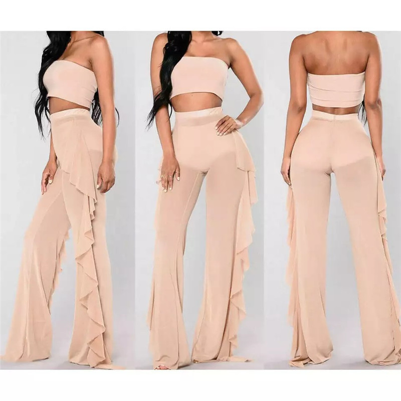 Title 4, Mesh Folds See-through Beach Pants Swimwear Pants