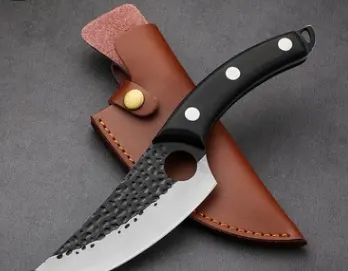 Kitchen Knife Meat Cleaver Slaughtering Butcher Chopping Boning Raw