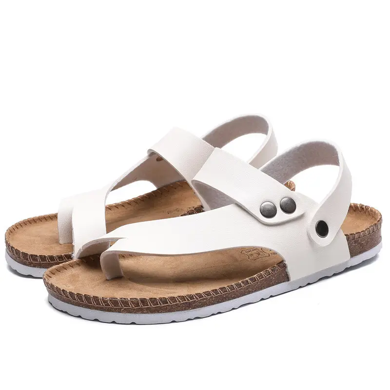 Slippers Men Summer Trend Flip Flops Men Cork Beach