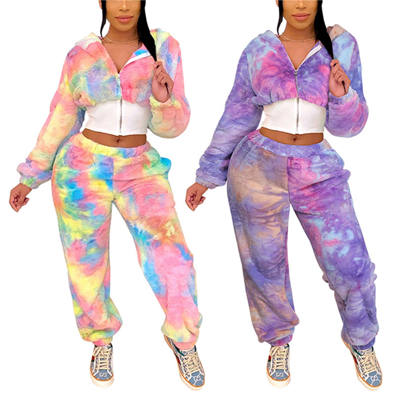  New Women's Fashion Print Two-Piece Suit